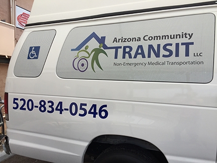 AZ Community Transit van