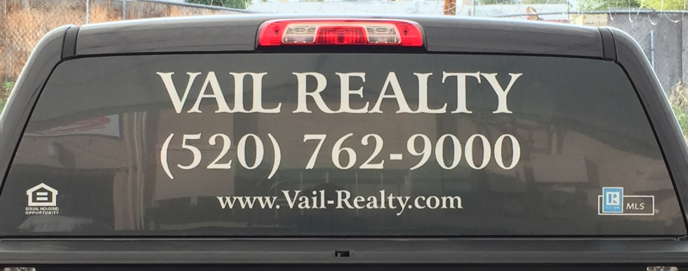 Vail Realty perforated rear window