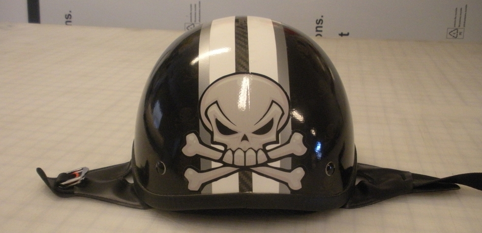 Harley Davidson helmet front