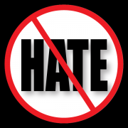 NO HATE decal